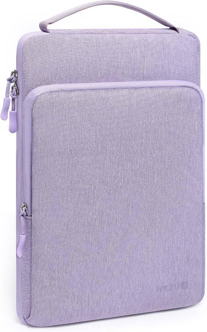 HYZUO 15-16 Inch Laptop Bag Sleeve for MacBook Pro 16 M5 M4 M3 M2 M1 Pro/Max A3428 A3429 2026-2019, 15" Surface Book, Notebook Case for 15" 15.6" Dell HP Lenovo Asus Acer Samsung, Lilac Purple