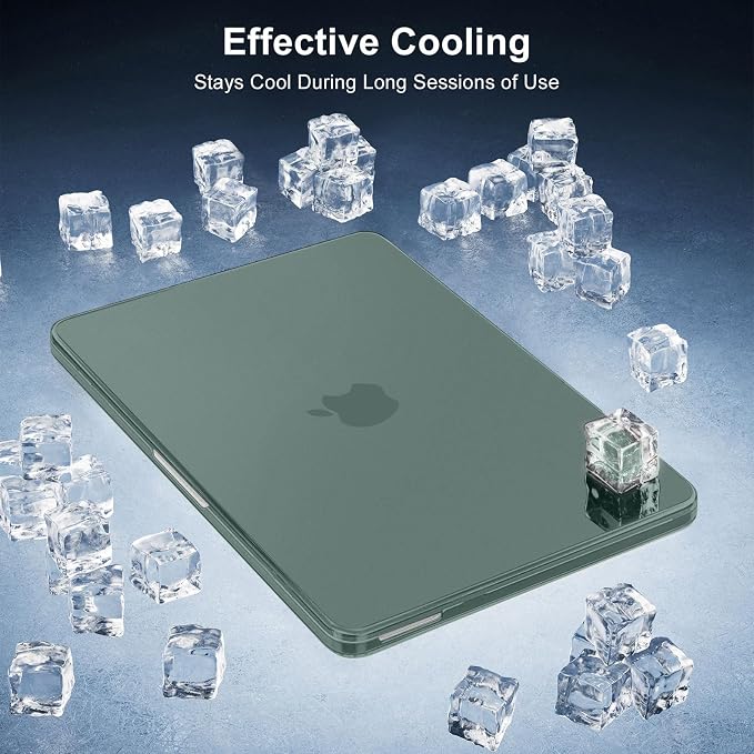MOSISO Compatible with MacBook Neo Case 13 inch 2026 Release Model A3404 with A18 Pro Chip, 4 in 1 Kit Precision Fit Crack & Scratch Resistant Protective Hard Shell Case Cover, Emerald Green