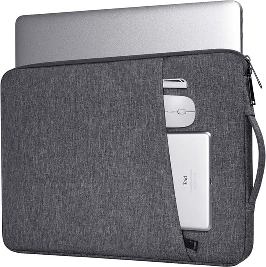 14 Inch Laptop Sleeve Case for Acer Chromebook Plus 514/ Aspire 14, HP Lenovo Dell ASUS Computer Carrying Bag, Space Grey