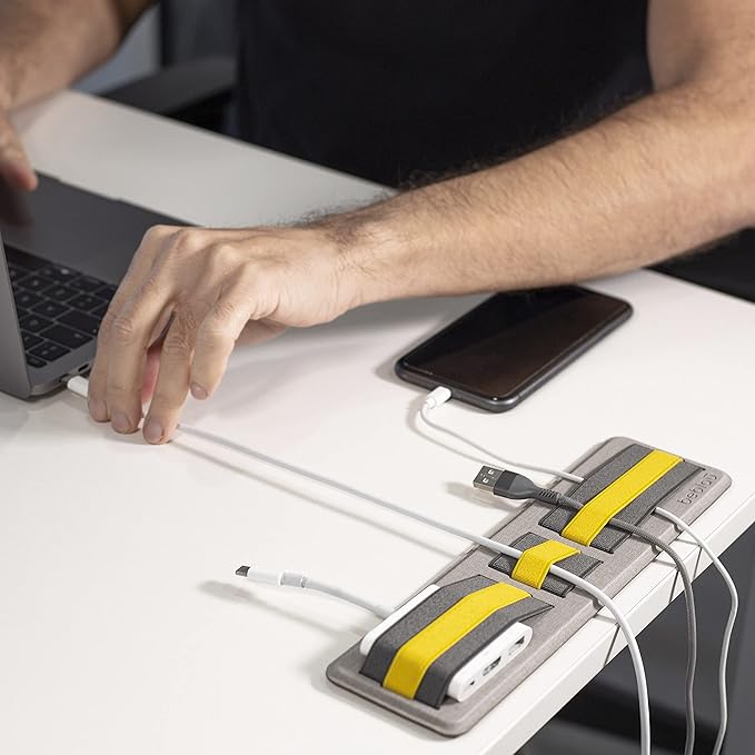 SHIFT Adhesive Portable Tech Organizer for laptops, notebooks, Backpack insert | Computer Accessories | External HD Holder. Stick-On | Sleeve | Fits 12"-17" Laptops & A4 Notebooks | CHRISTMAS GIFT