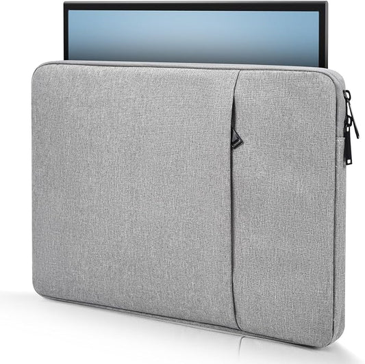 Portable Monitor Case Sleeve 18.5 Inch Compatible with Most Large 18/18.5 Inch Portable Monitor Pouch Bag with Pocket(NOT FIT 18 INCH Laptop)