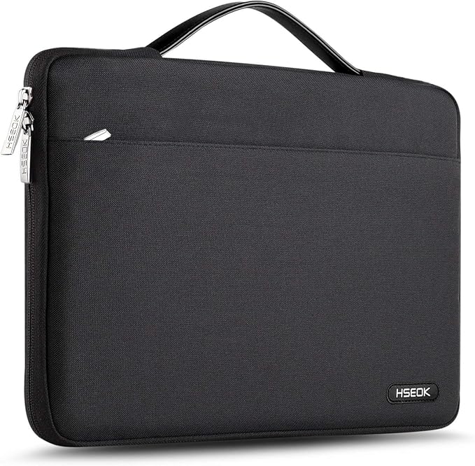 Hseok Laptop Sleeve 13-14 Inch Case Briefcase Compatible with MacBook Neo Pro 14 M5/M4/M3/M2/M1, All Models 13.3 Mac Air/Pro, XPS 13 14, Most Popular 13"-14" Notebooks,B01K01