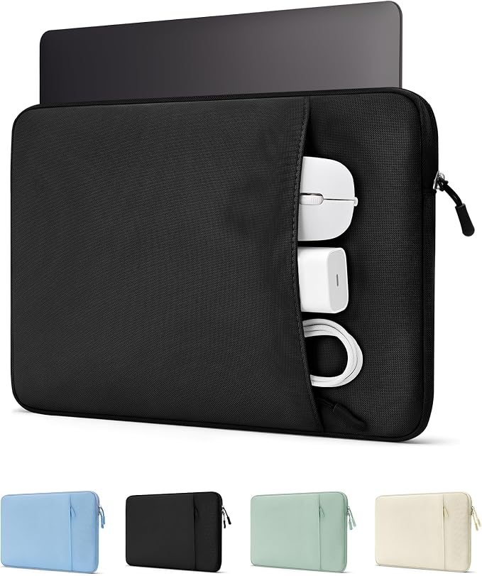 ProCase Laptop Sleeve 14" for MacBook Pro 14-Inch M5/M4/M3/M2/M1 Pro/Max 2026-2021, Computer Case Also Compatible with 14" HP Dell ASUS Lenovo Acer Chromebook -Black