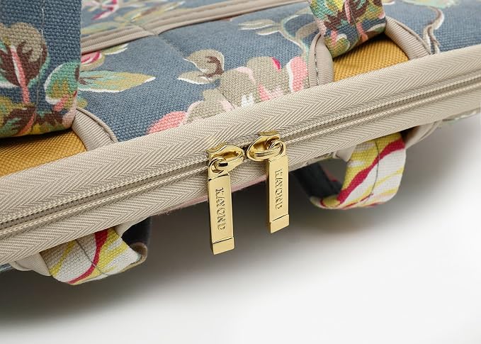 kayond Blue Water Hyacinth Patten water resistant Laptop Shoulder Messenger Bag Case Sleeve for 14 Inch 14.1 Inch Laptop,Laptop Briefcase