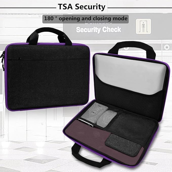 Hseok Laptop Sleeve 13-14 Inch Case Briefcase Compatible with MacBook Neo Pro 14 M5/M4/M3/M2/M1, All Models 13.3 Mac Air/Pro, XPS 13 14, Most Popular 13"-14" Notebooks,BK01PU01