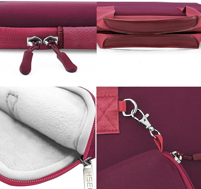 11.6 12.9 13 inch Elastic Laptop Sleeve with Small Case Compatible with 13 inch MacBook Neo Air Pro M5/M4/M3/M2/M1, iPad 13 12.9, XPS 13 and Most 11.6 12.9 13 inch Notebooks Tablets,R02D01