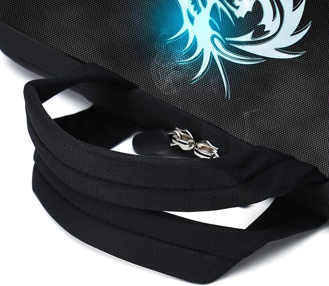 15.6" Laptop Sleeve 14" 15" 15.4" Chromebook Case Ultrabook Case Notebook Sleeves PC Messenger Bag (Dragon)