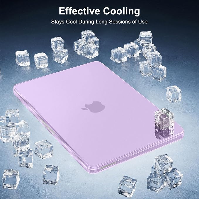 MOSISO Compatible with MacBook Neo Case 13 inch 2026 Release Model A3404 with A18 Pro Chip, 4 in 1 Kit Precision Fit Crack & Scratch Resistant Protective Hard Shell Case Cover, Purple