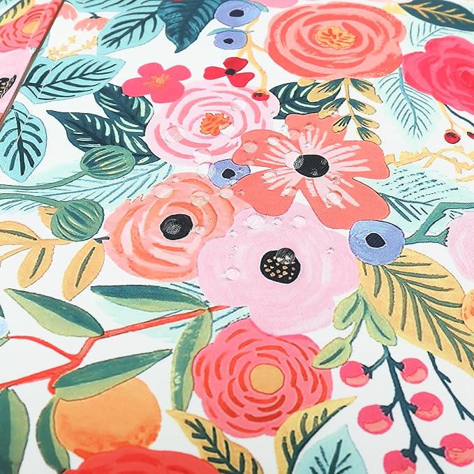 Floral Pattern Laptop Sleeve Case Cover with Pocket for MacBook Pro 14 inch and 14 inch-14.4 inch HP, Lenovo, Dell, ASUS, Acer Notebook Computer(Garden Rose, 14 inch)