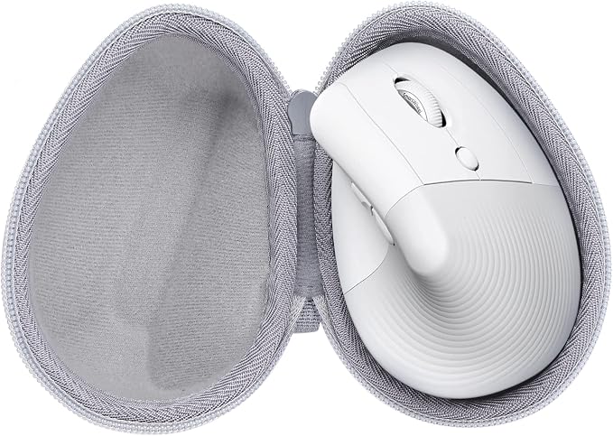Aenllosi Hard Carrying Case Replacement for Logitech Lift Vertical Ergonomic Mouse (Grey)