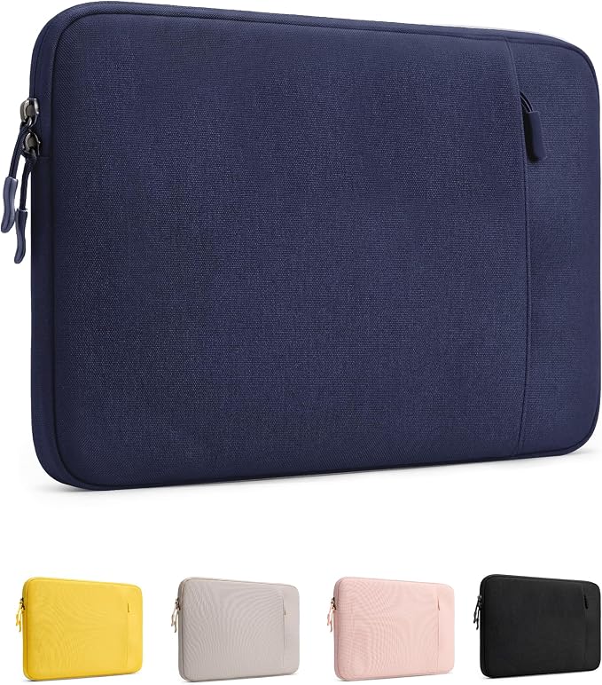 ProCase Laptop Sleeve for MacBook Neo 13 inch 2026 (Model A3404, A18 Pro), Protective Case with Soft Lining, Slim Travel Sleeve with Pocket for Accessories, Tailored for MacBook Neo 13” -Indigo