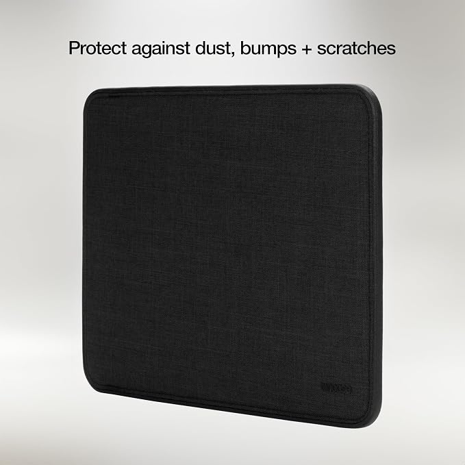 Incase ICON Sleeve with Woolenex - MacBook Air 13 inch Case - M5 2026, M4 2025, M3 M2 2024-2022 - Fitted MacBook Case, Laptop Sleeve, Hard Cover, Durable, Lightweight - Graphite