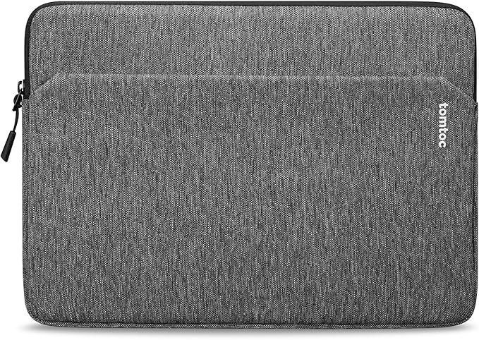 tomtoc Slim Laptop Sleeve for 15-inch 2026 New MacBook Air M5/A3448, M4/A3241, M3/M2, 15 Inch Microsoft Surface Laptop AI PC/7/6, Dell XPS 15 Plus, Recycled Water-Resistant Protective Case Bag
