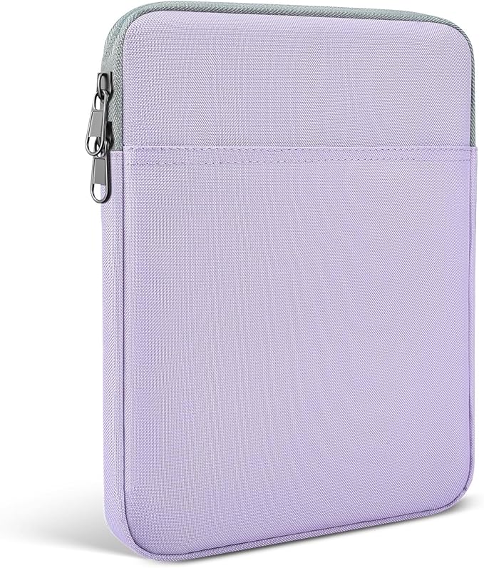 12.9 13 inch iPad Pro Sleeve Case for iPad Pro 13 inch M5 M4 & iPad Air 13" M2 M3 M4(2026) with Magic Keyboard, iPad Pro 12.9 inch M2 M1(6th/5th/4th/3rd Gen) Carrying Tablet Cover Bag -Purple