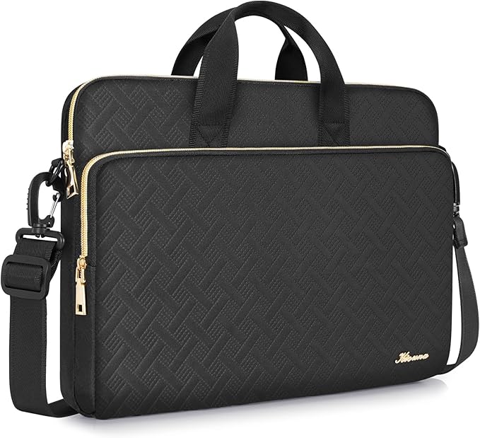 KIZUNA Laptop Sleeve Case 14 Inch Computer Shoulder Bag for 15" MacBook air M3 2024/Lenovo Flex 14/IdeaPad Flex 5/15.4 MacBook Pro/HP EliteBook 840 G5/Dell Latitude/14 Lenovo IdeaPad 3i Gen 6