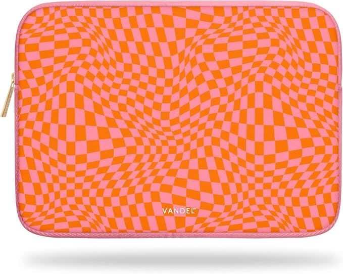 Vandel MacBook Air 13 inch Laptop Sleeve, Fits 13-13.3 inch Laptops: Neoprene MacBook Pro & Air Case, Chromebook, HP Soft Cover | Thin Computer Carrying Bag, Pink Mac (M1 & M2) Pouch