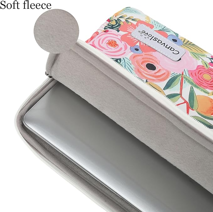 Floral Pattern Laptop Sleeve Case Cover with Pocket for MacBook Pro 14 inch and 14 inch-14.4 inch HP, Lenovo, Dell, ASUS, Acer Notebook Computer