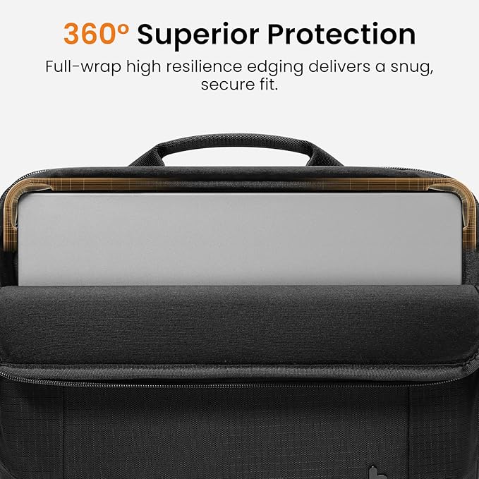 tomtoc 360° Protective Laptop Case for 14-inch MacBook Pro M5 Pro/Max (2026) A3426 A3427 A3434, M4/M3/M2/M1 A3112 A3401 A3185, Water-Resistant Laptop Sleeve with CornerArmor, Fits 13.8" Surface Laptop