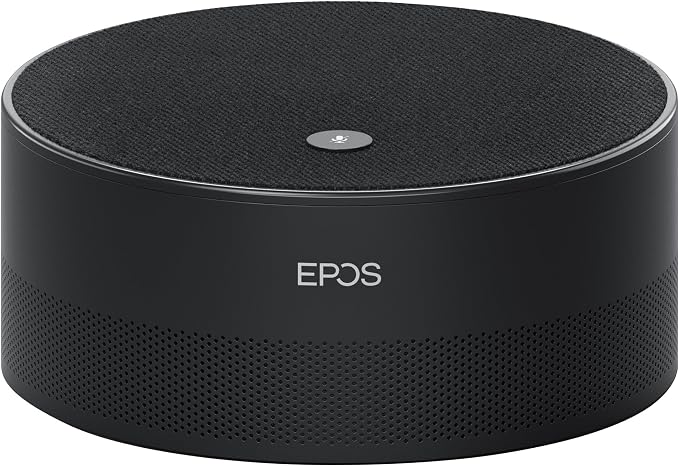 EPOS Expand Capture 5 Professional-Grade Conference Speakerphone for Microsoft Teams Rooms - 7-Beamforming Mics, Voice ID & Live Transcription (1000895)