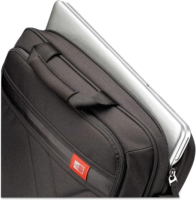 Case Logic 17-Inch Laptop and Tablet Briefcase, Black (DLC-117)
