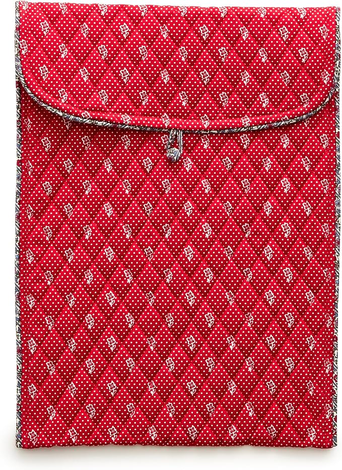 Vera Bradley womens Large Envelope Tech Sleeve, Cotton Gabardine