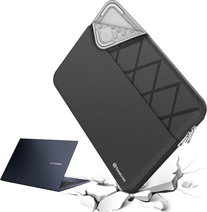 Smatree Laptop Sleeve for 14 inch ASUS Chromebook Plus CX14 CX1405,for 14 inch ExpertBook P1 P1403/B9 B9450/B1 B1400,for 14inch ASUS P1412,for 14inch Vivobook 14/S14/Go 14/Go 14 Flip Case(E420)