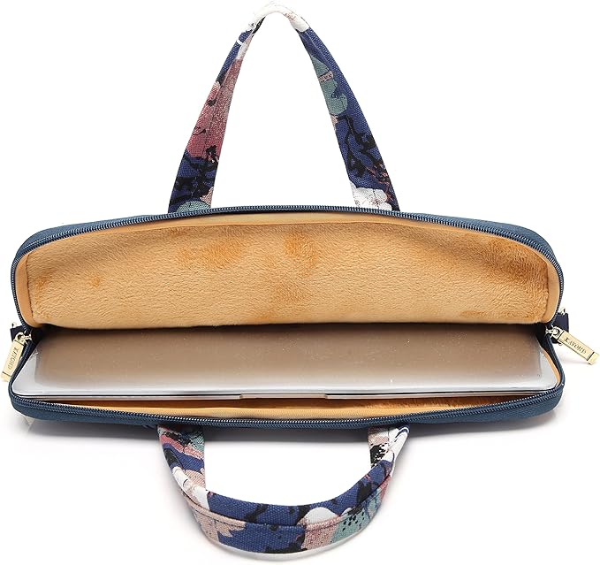 kayond Watercolor Orchid Patten water resistant Laptop Shoulder Messenger Bag Case Sleeve for 12 Inch 13 Inch Laptop,Laptop Briefcase