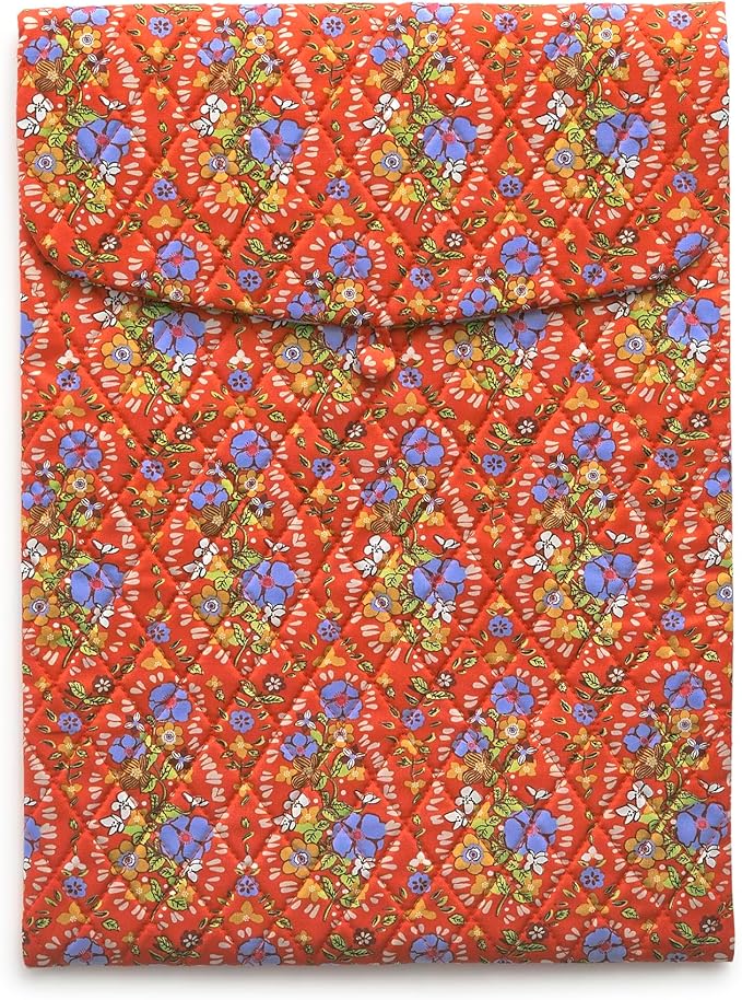 Vera Bradley womens Large Envelope Tech Sleeve, Cotton Gabardine