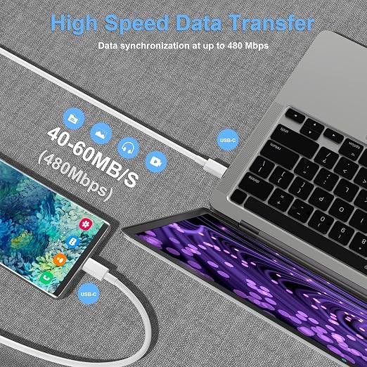 2Pack for Apple USB C to USB C Charging Cable 1ft 240W,Short Type C to Type C Fast Charger Cord,for iPhone 17/16E/Air/15/Pro/Plus/Pro Max,for MacBook Pro/Air,for iPad Pro12.9/11in,Air 4/5,Mini 6/7