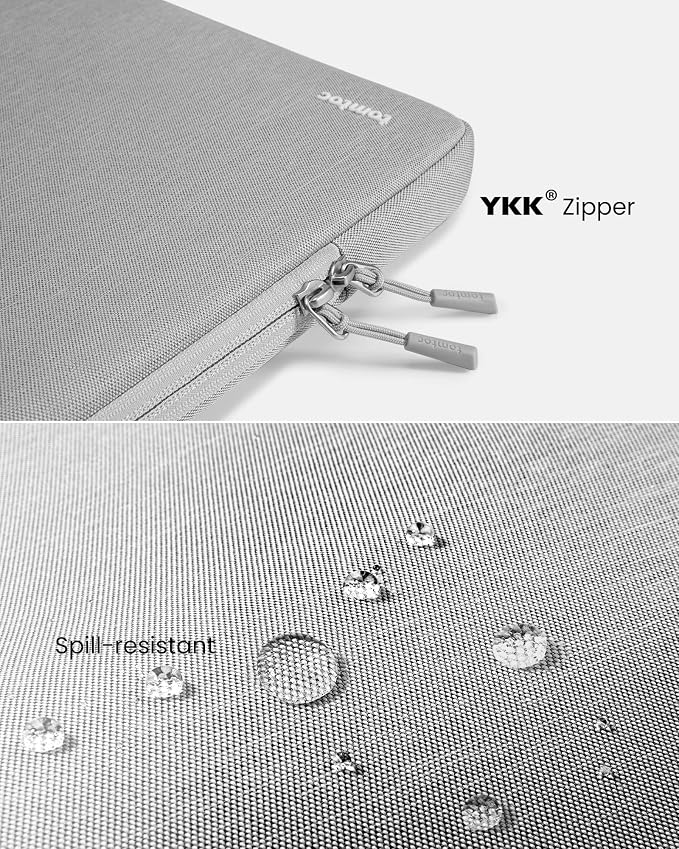 tomtoc 360 Protective Laptop Case Sleeve for 14 Inch Lenovo, HP, ASUS, Dell, Acer Laptop Notebook Ultrabook, Water-Resistant Shockproof Computer Bag with Accessory Pocket
