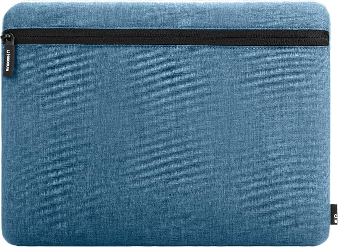 Incase 13-inch Laptop Carry Zip Sleeve - Sea Blue, Polyester, Protecting Laptops During Travel or Transport, Cover for Laptops (Sea Blue)