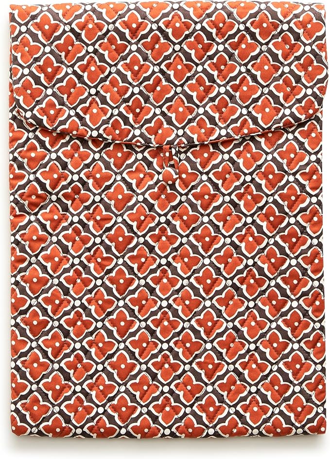 Vera Bradley womens Large Envelope Tech Sleeve, Cotton Gabardine
